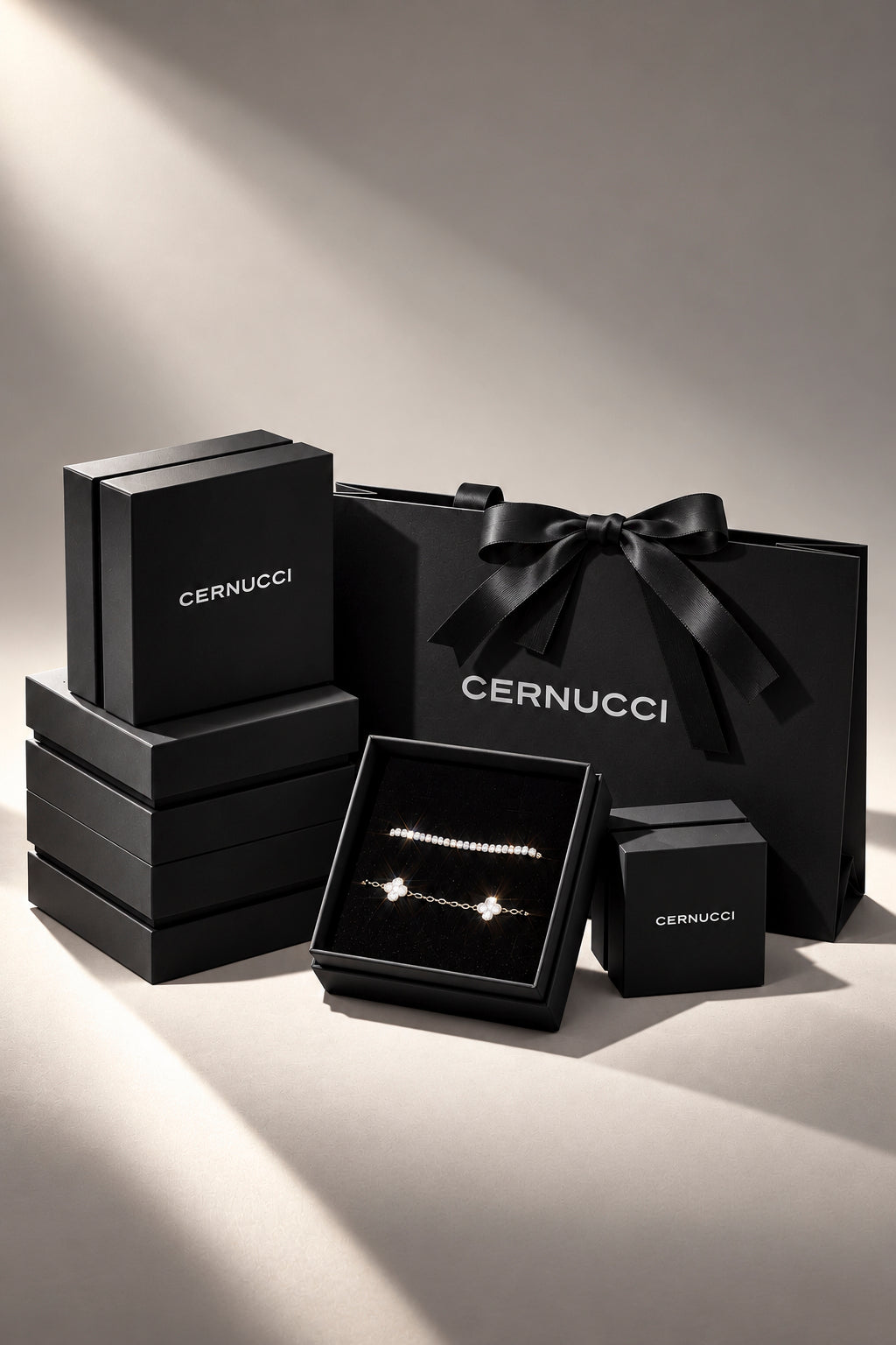 Cernucci Premium Gift Bag - Black